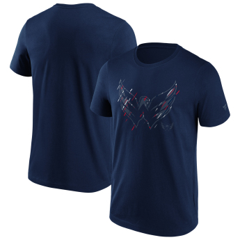 Washington Capitals tricou de bărbați Etch T-Shirt navy