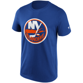 New York Islanders tricou de bărbați Primary Logo Graphic blue