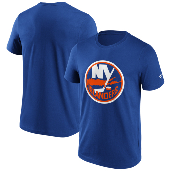 New York Islanders tricou de bărbați Primary Logo Graphic blue