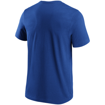 New York Rangers tricou de bărbați Primary Logo Graphic blue