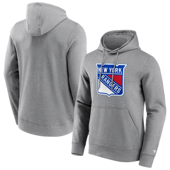 New York Rangers hanorac de bărbați cu glugă Primary Logo Graphic Hoodie grey
