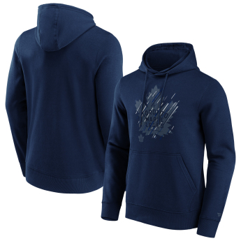 Toronto Maple Leafs hanorac de bărbați cu glugă Etch Hoodie navy