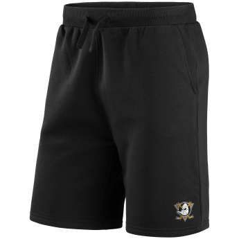 Anaheim Ducks pantaloni scurți pentru bărbați Primary Logo Graphic Sweat Short black