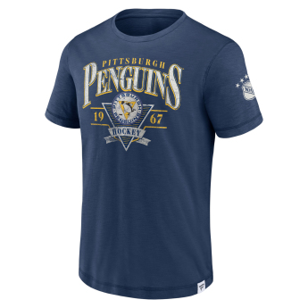 Pittsburgh Penguins tricou de bărbați True Classics Cotton Slub Elevated blue