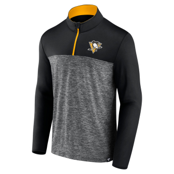 Pittsburgh Penguins hanorac de bărbați Iconic Defender 1/4 Zip black