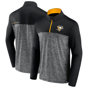 Pittsburgh Penguins hanorac de bărbați Iconic Defender 1/4 Zip black