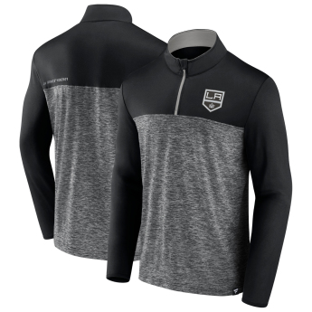 Los Angeles Kings hanorac de bărbați Iconic Defender 1/4 Zip black