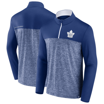 Toronto Maple Leafs hanorac de bărbați Iconic Defender 1/4 Zip blue