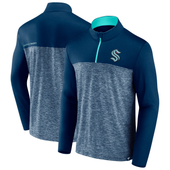 Seattle Kraken hanorac de bărbați Iconic Defender 1/4 Zip blue