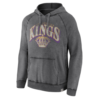 Los Angeles Kings hanorac de bărbați cu glugă True Classics Washed Pullover Hoodie grey