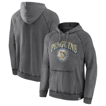 Pittsburgh Penguins hanorac de bărbați cu glugă True Classics Washed Pullover Hoodie grey