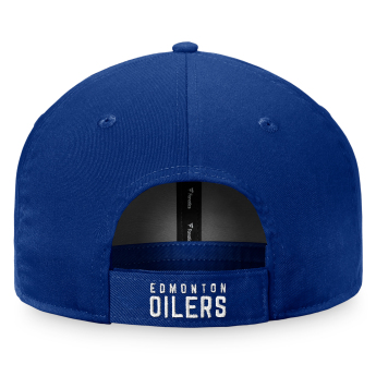 Edmonton Oilers șapcă de baseball Core Structured Adjustable blue