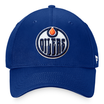 Edmonton Oilers șapcă de baseball Core Structured Adjustable blue