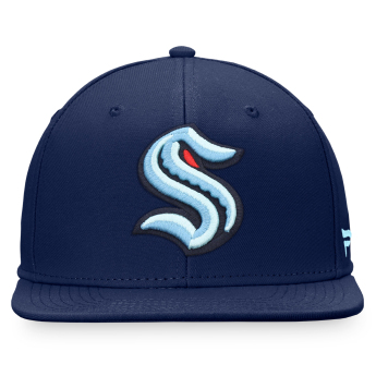 Seattle Kraken șapcă flat Core Snapback blue