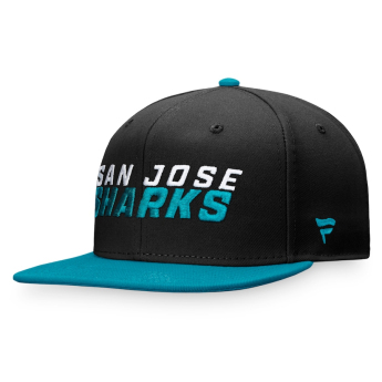 San Jose Sharks șapcă flat Iconic Color Blocked Snapback BG