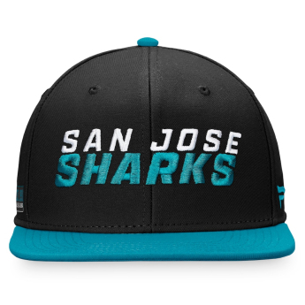 San Jose Sharks șapcă flat Iconic Color Blocked Snapback BG