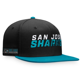 San Jose Sharks șapcă flat Iconic Color Blocked Snapback BG