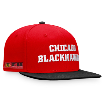 Chicago Blackhawks șapcă flat Iconic Color Blocked Snapback RB