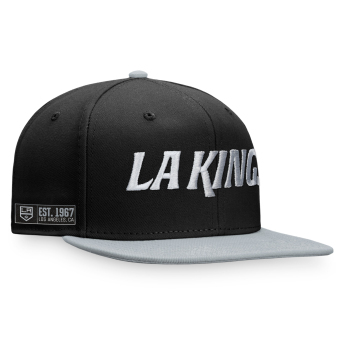 Los Angeles Kings șapcă flat Iconic Color Blocked Snapback BG