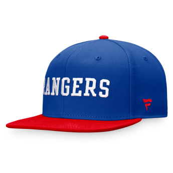 New York Rangers șapcă flat Iconic Color Blocked Snapback BR