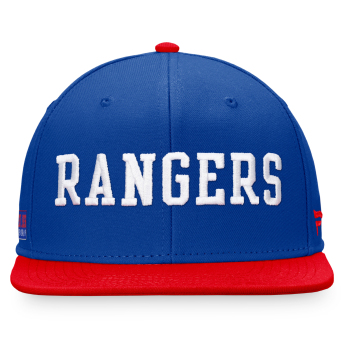 New York Rangers șapcă flat Iconic Color Blocked Snapback BR