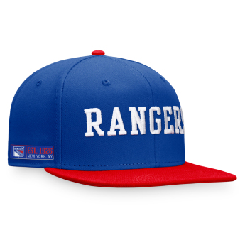 New York Rangers șapcă flat Iconic Color Blocked Snapback BR