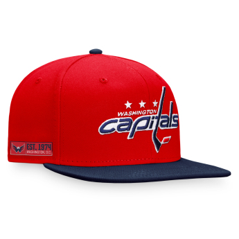 Washington Capitals șapcă flat Iconic Color Blocked Snapback RB