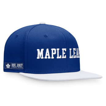 Toronto Maple Leafs șapcă flat Iconic Color Blocked Snapback BW