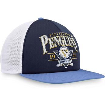 Pittsburgh Penguins șapcă flat True Classic Foam Front Trucker