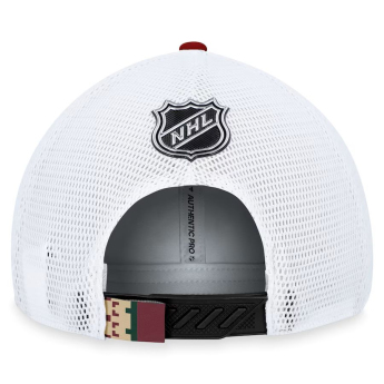 Arizona Coyotes șapcă de baseball Draft 2023 Podium Trucker Adjustable Authentic Pro