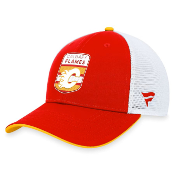 Calgary Flames șapcă de baseball Draft 2023 Podium Trucker Adjustable Authentic Pro