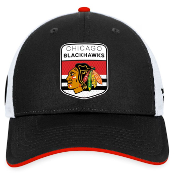 Chicago Blackhawks șapcă de baseball Draft 2023 Podium Trucker Adjustable Authentic Pro