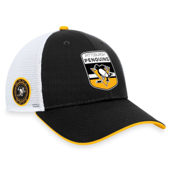 Pittsburgh Penguins șapcă de baseball Draft 2023 Podium Trucker Adjustable Authentic Pro