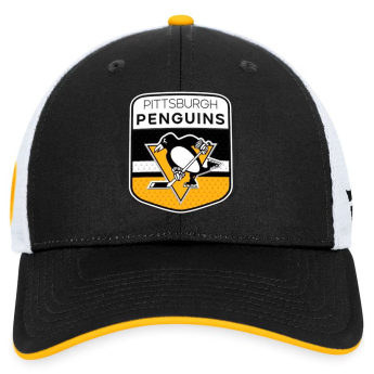 Pittsburgh Penguins șapcă de baseball Draft 2023 Podium Trucker Adjustable Authentic Pro