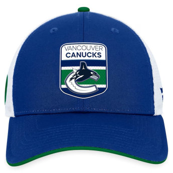 Vancouver Canucks șapcă de baseball Draft 2023 Podium Trucker Adjustable Authentic Pro