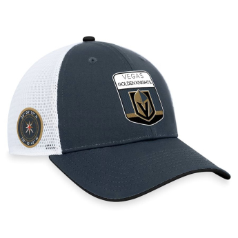 Vegas Golden Knights șapcă de baseball Draft 2023 Podium Trucker Adjustable Authentic Pro