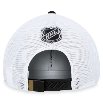 Vegas Golden Knights șapcă de baseball Draft 2023 Podium Trucker Adjustable Authentic Pro