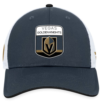 Vegas Golden Knights șapcă de baseball Draft 2023 Podium Trucker Adjustable Authentic Pro