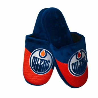 Edmonton Oilers papuci de bărbați Logo Staycation Slipper