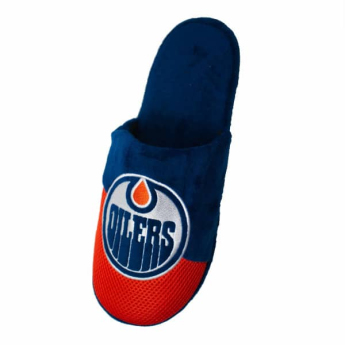 Edmonton Oilers papuci de bărbați Logo Staycation Slipper