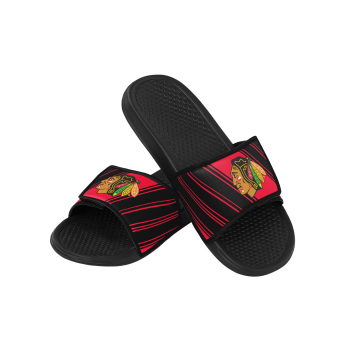 Chicago Blackhawks papuci de bărbați Legacy Velcro Sport Slide Slipper