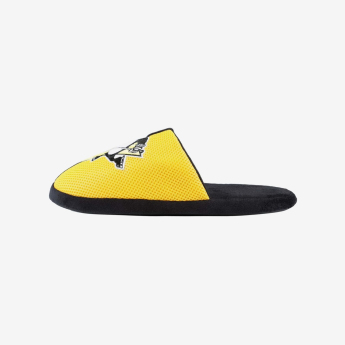 Pittsburgh Penguins papuci de bărbați Logo Staycation Slipper