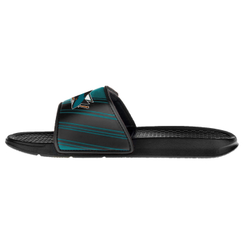 San Jose Sharks papuci de bărbați Legacy Velcro Sport Slide Slipper