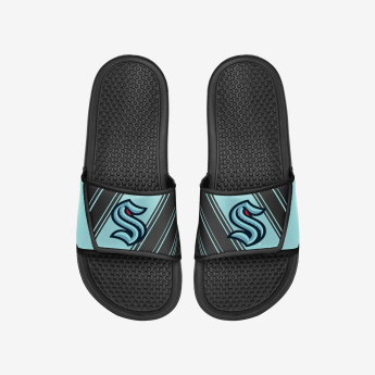 Seattle Kraken papuci de bărbați Legacy Velcro Sport Slide Slipper