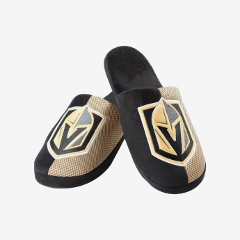 Vegas Golden Knights papuci de bărbați Logo Staycation Slipper