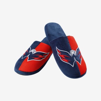 Washington Capitals papuci de bărbați Logo Staycation Slipper