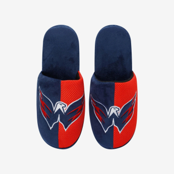 Washington Capitals papuci de bărbați Logo Staycation Slipper