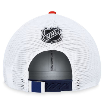 Montreal Canadiens șapcă de baseball pentru copii Draft 2023 Podium Trucker Adjustable Authentic Pro