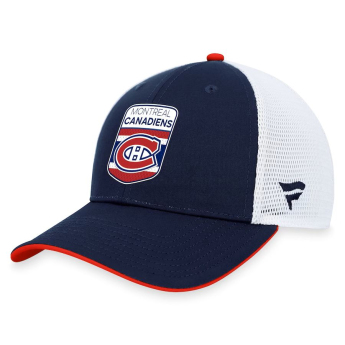 Montreal Canadiens șapcă de baseball pentru copii Draft 2023 Podium Trucker Adjustable Authentic Pro