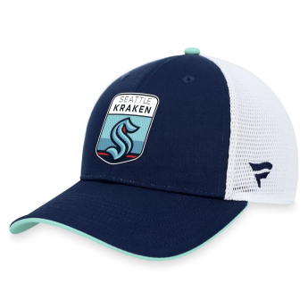 Seattle Kraken șapcă de baseball pentru copii Draft 2023 Podium Trucker Adjustable Authentic Pro